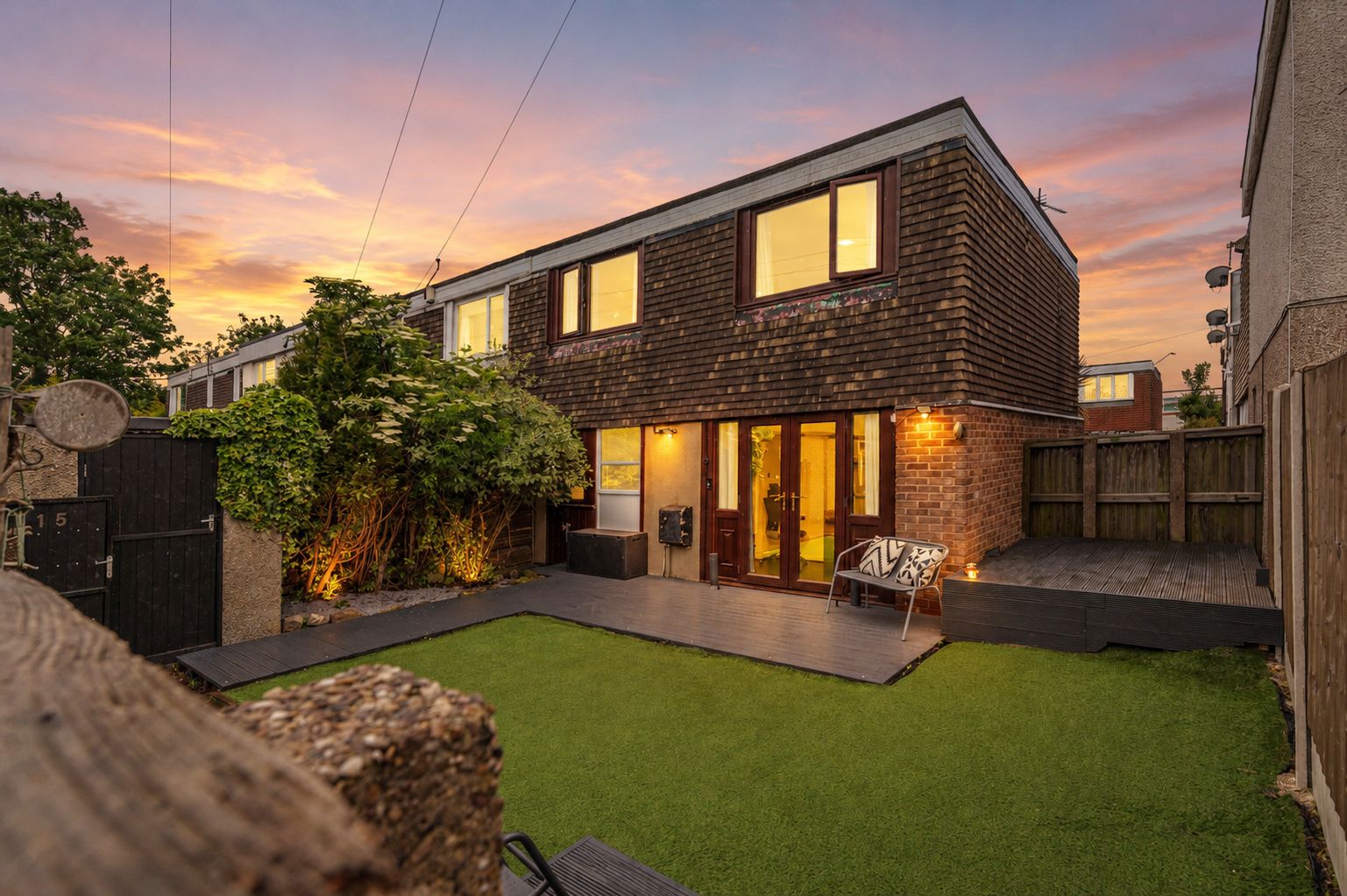 End Of Terrace House in Leeds