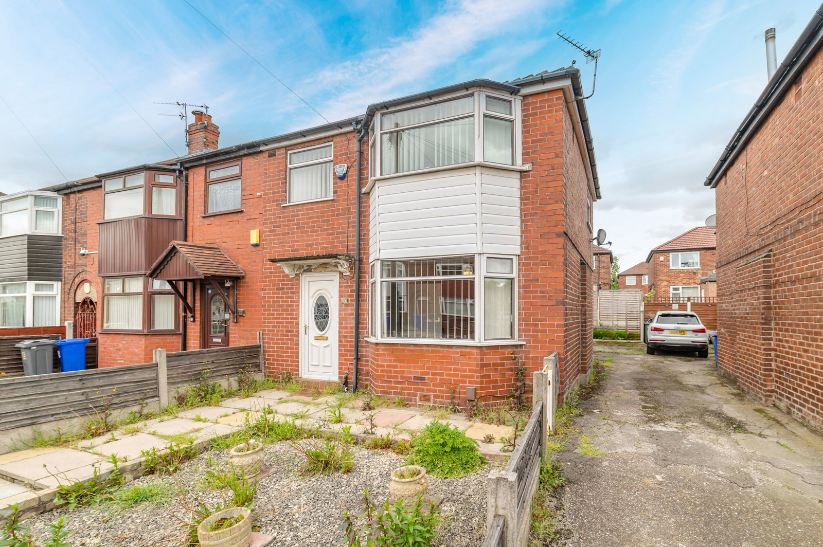 End Of Terrace House in Manchester