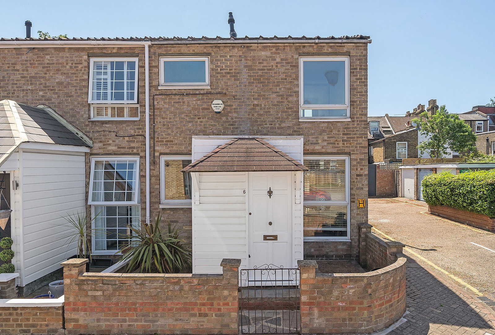 End Of Terrace House in London