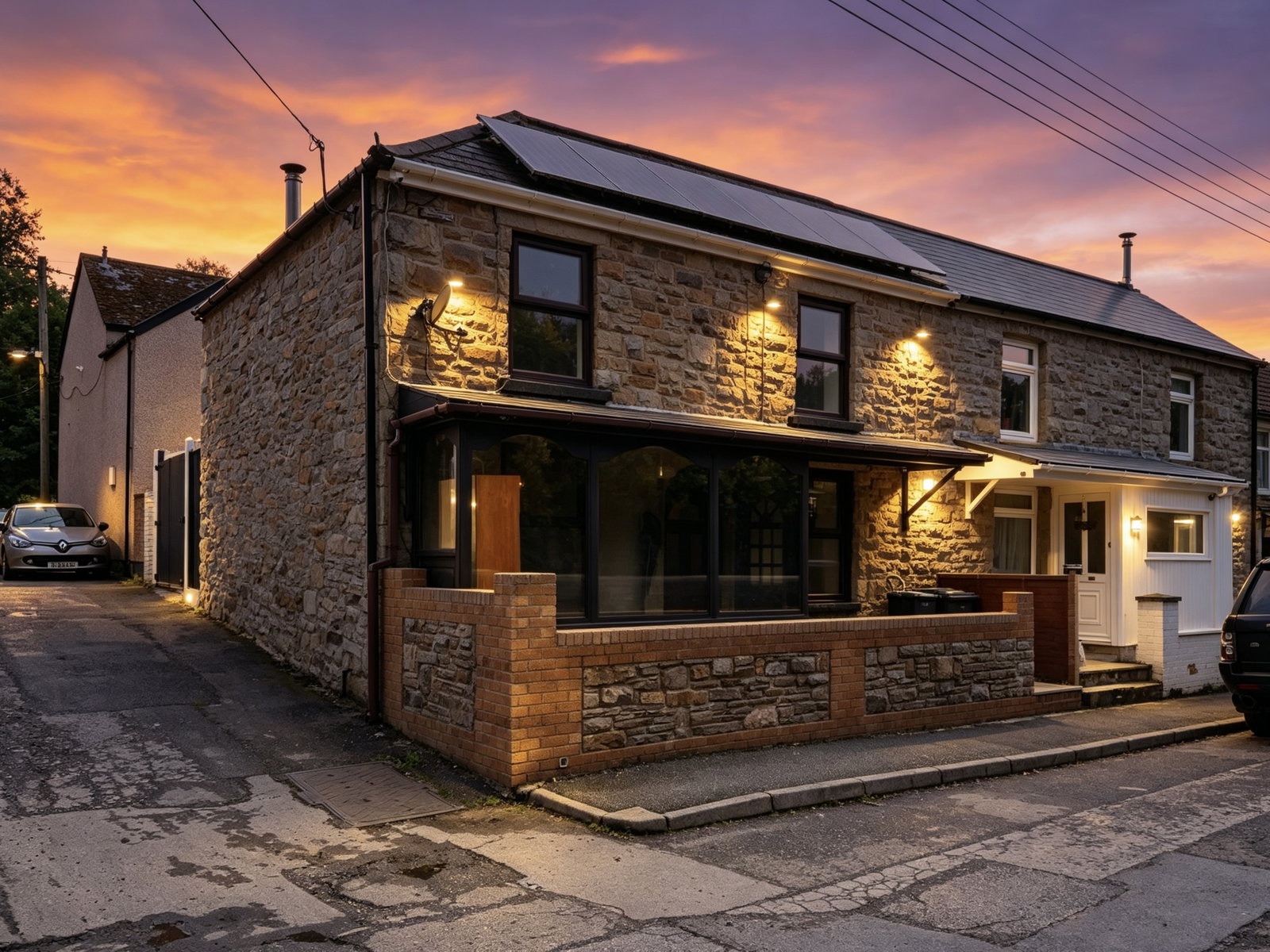 End Of Terrace House in Abertillery