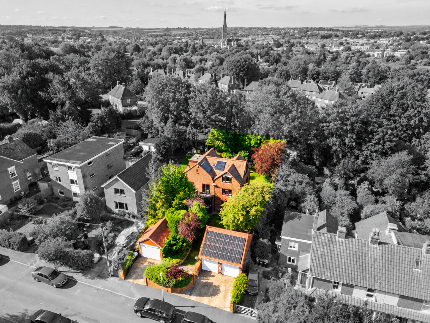 Detached House for sale in Salisbury, Bouverie Avenue, Salisbury, SP2, 2850 m²