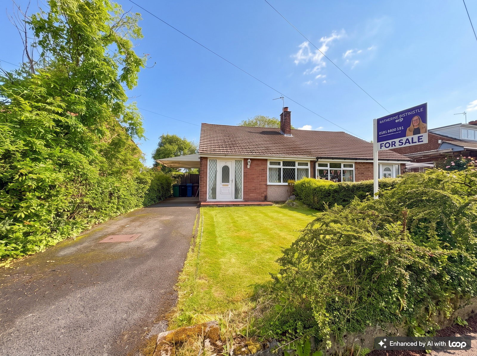 Semi Detached Bungalow for sale in Stockport, Fairacres Road, Stockport, SK6 8JQ, 643 m²