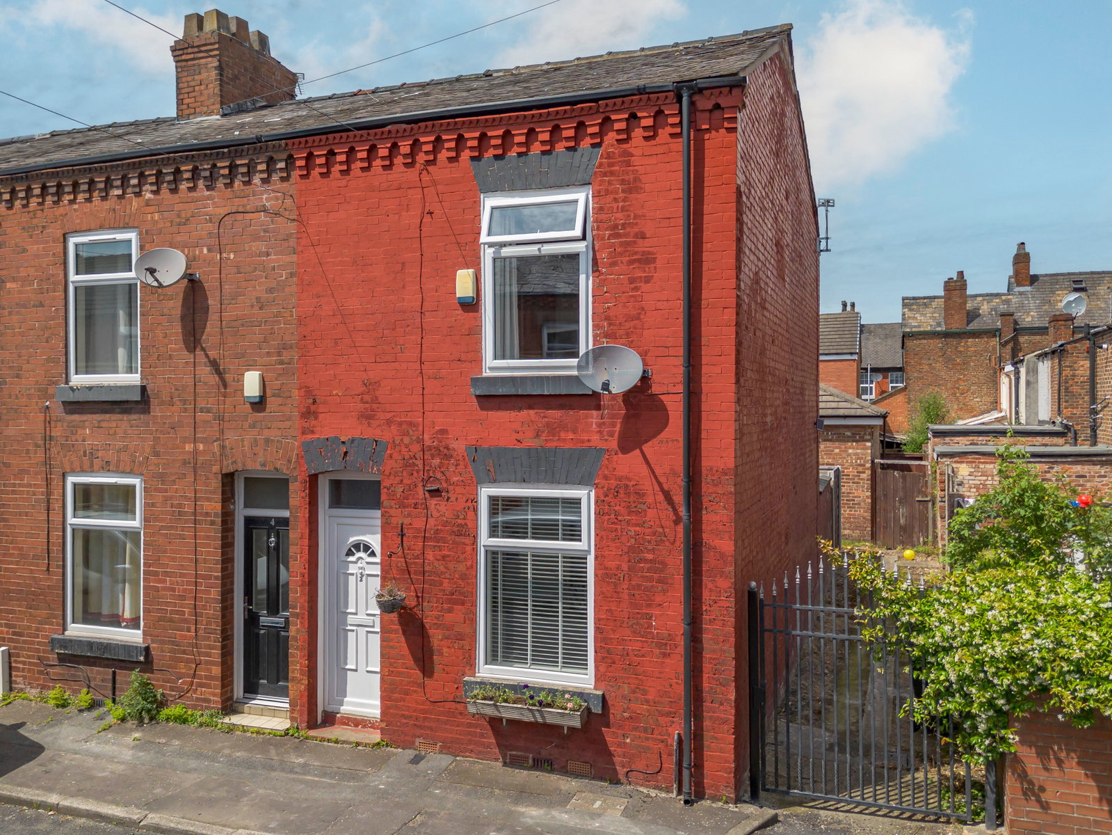 End Of Terrace House in Manchester
