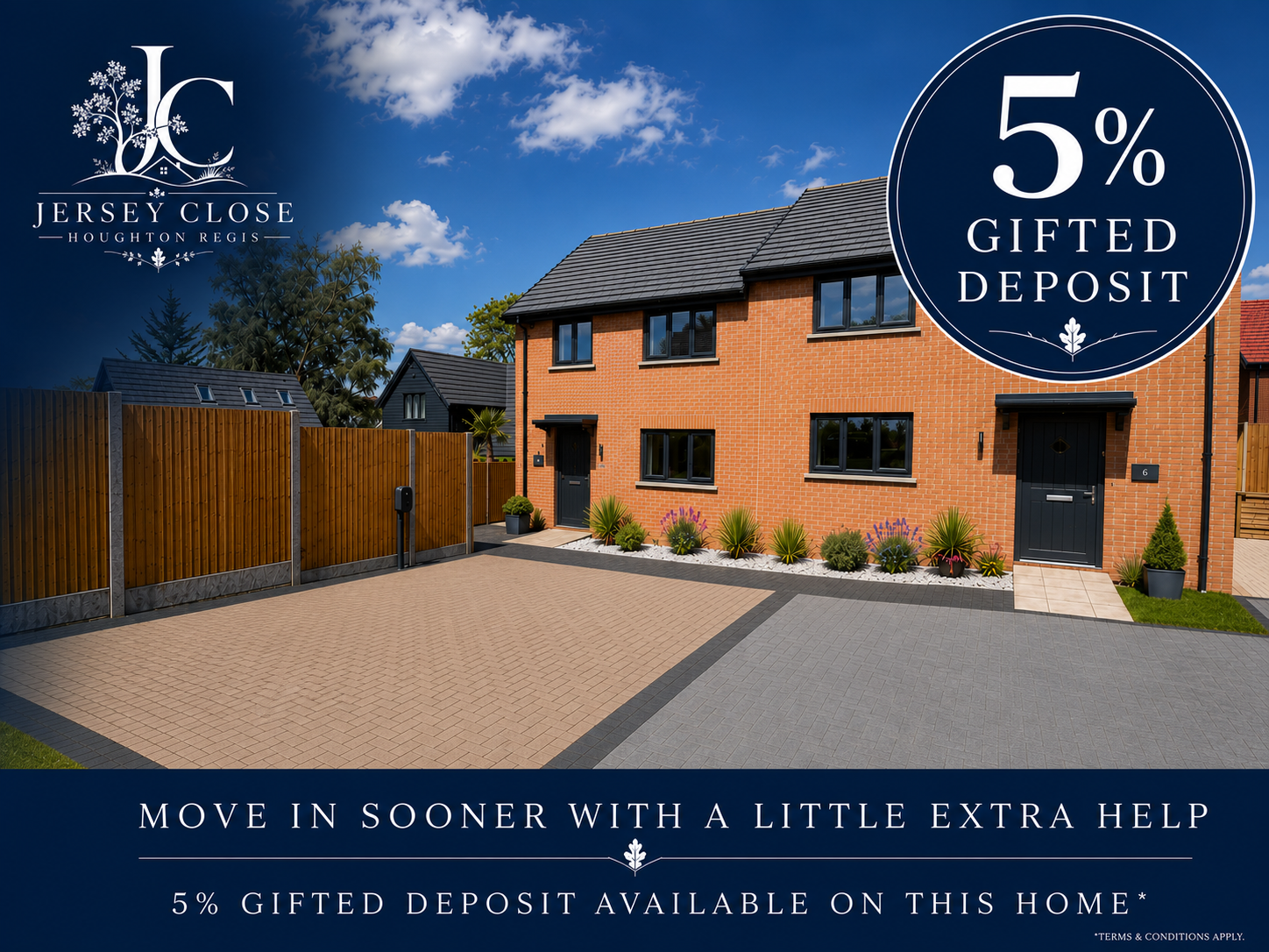 Semi Detached House in Hougton Regis 