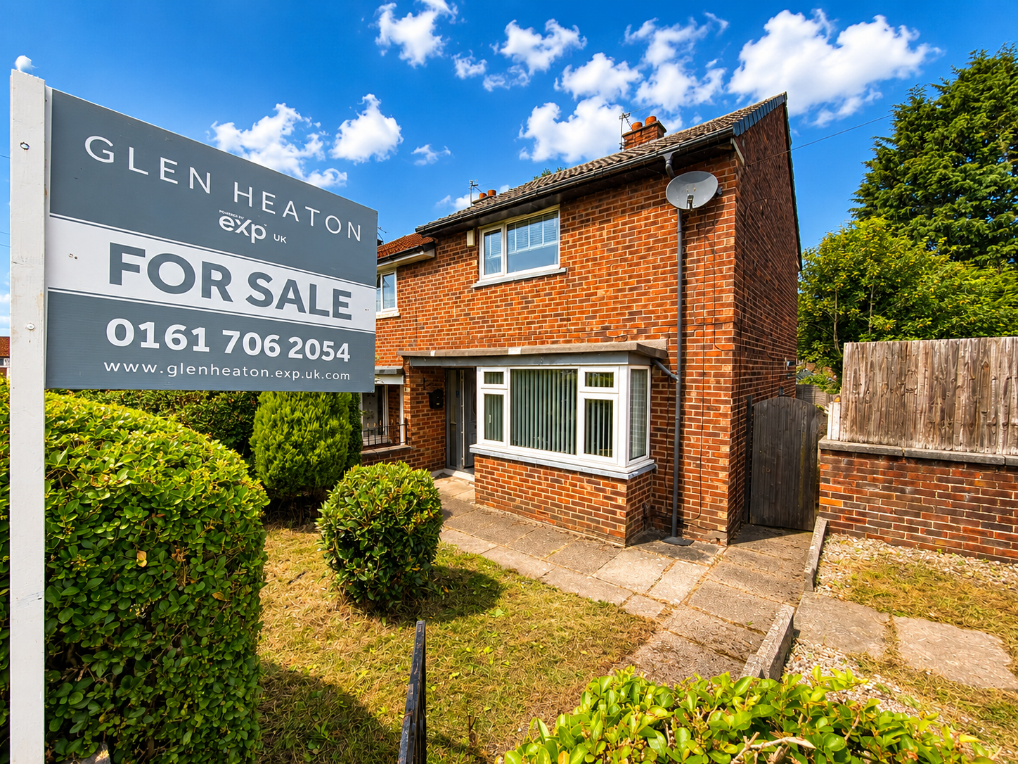 End Of Terrace House in Stockport