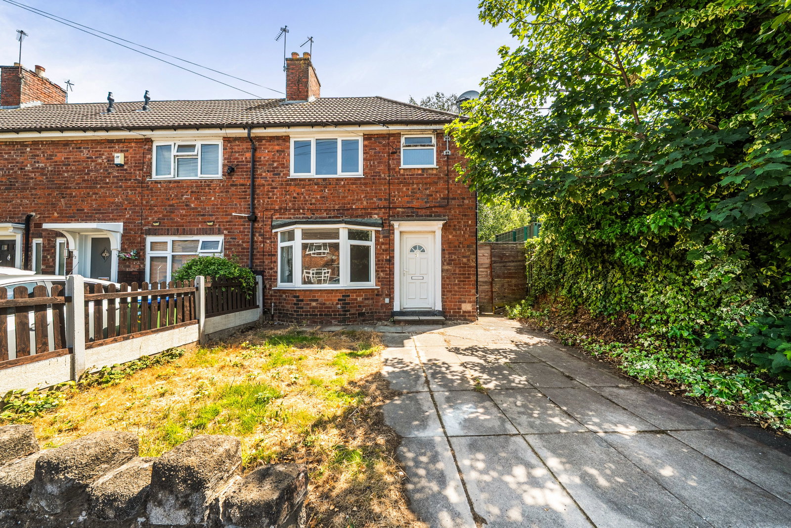 End Of Terrace House in Wednesbury