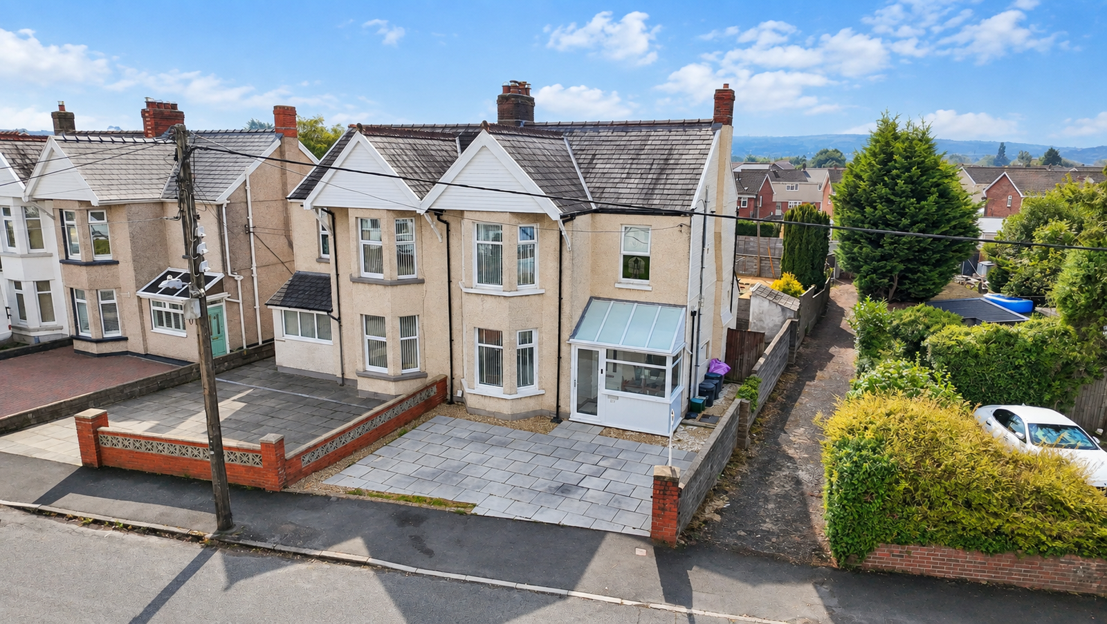 Semi Detached House for sale in Swansea, Dyffryn Road, Gorseinon, Swansea, SA4 6BB, 1119 m²