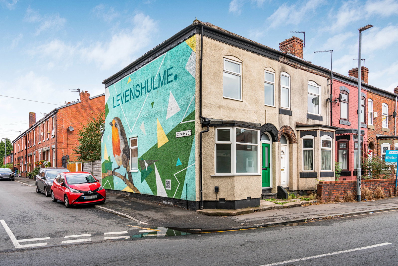End Of Terrace House for sale in Manchester, Barlow Road, Levenshulme, Manchester, M19 3HQ