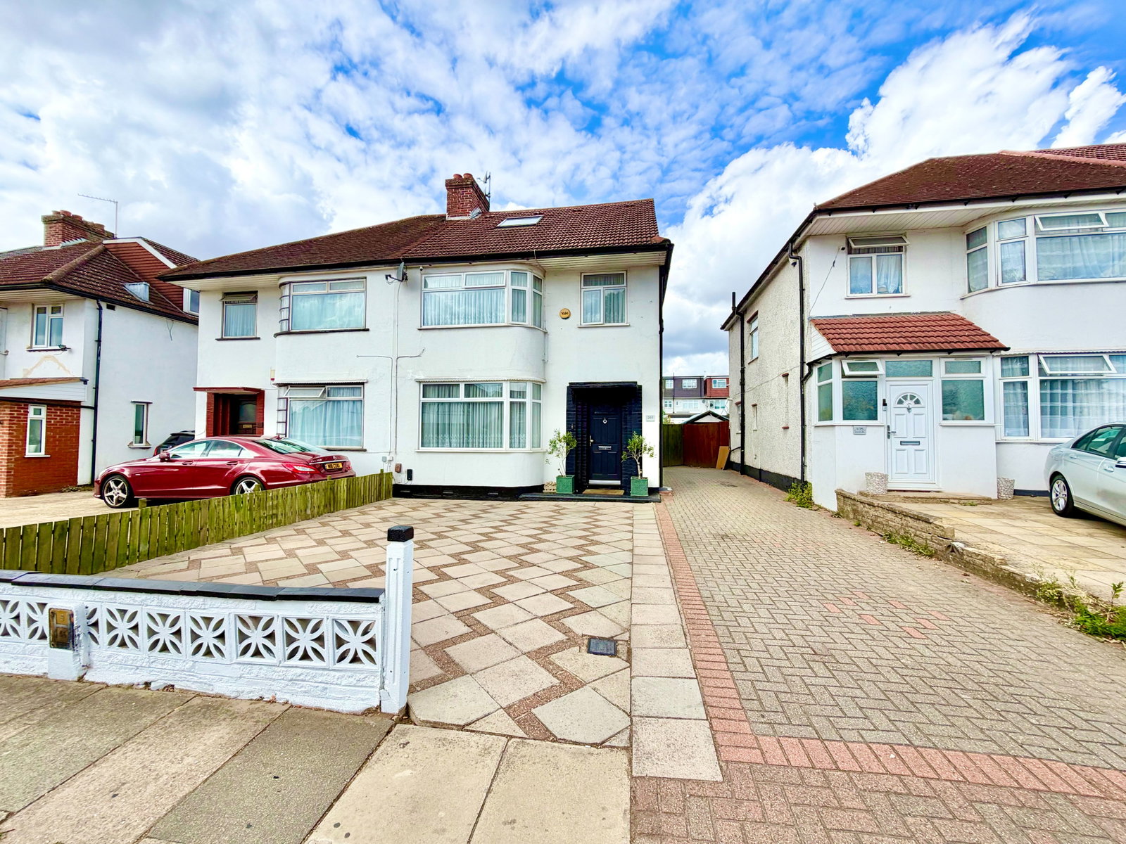 Semi Detached House for sale in London, Church Lane, Kingsbury, London, NW9 8JX