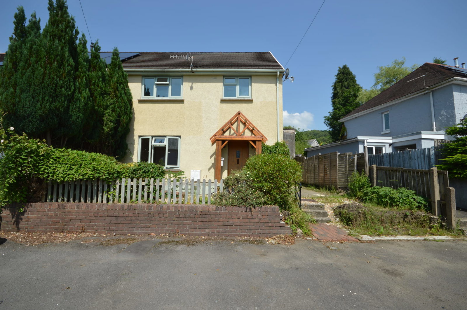 End Of Terrace House in Neath