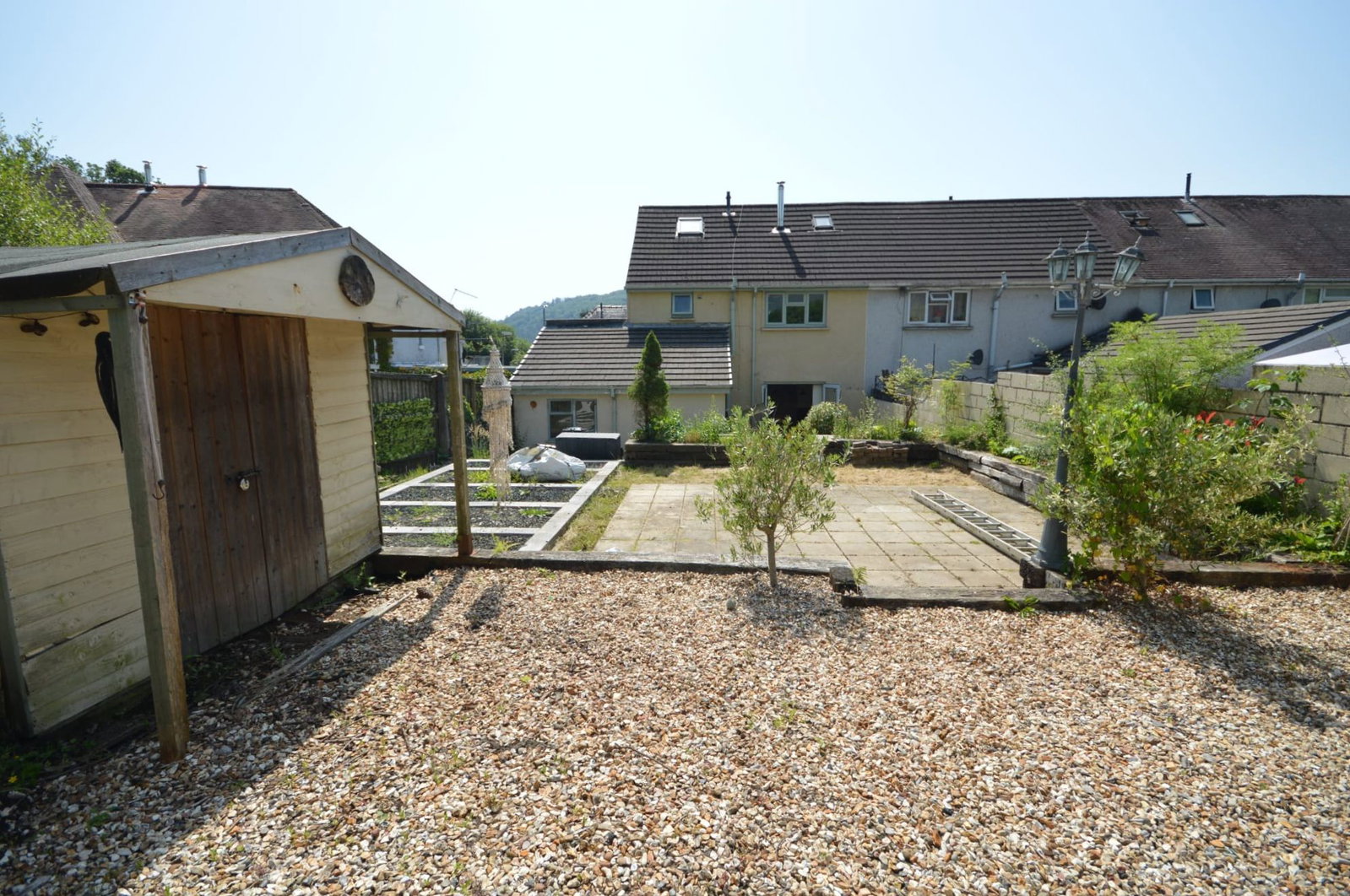 End Of Terrace House in Neath