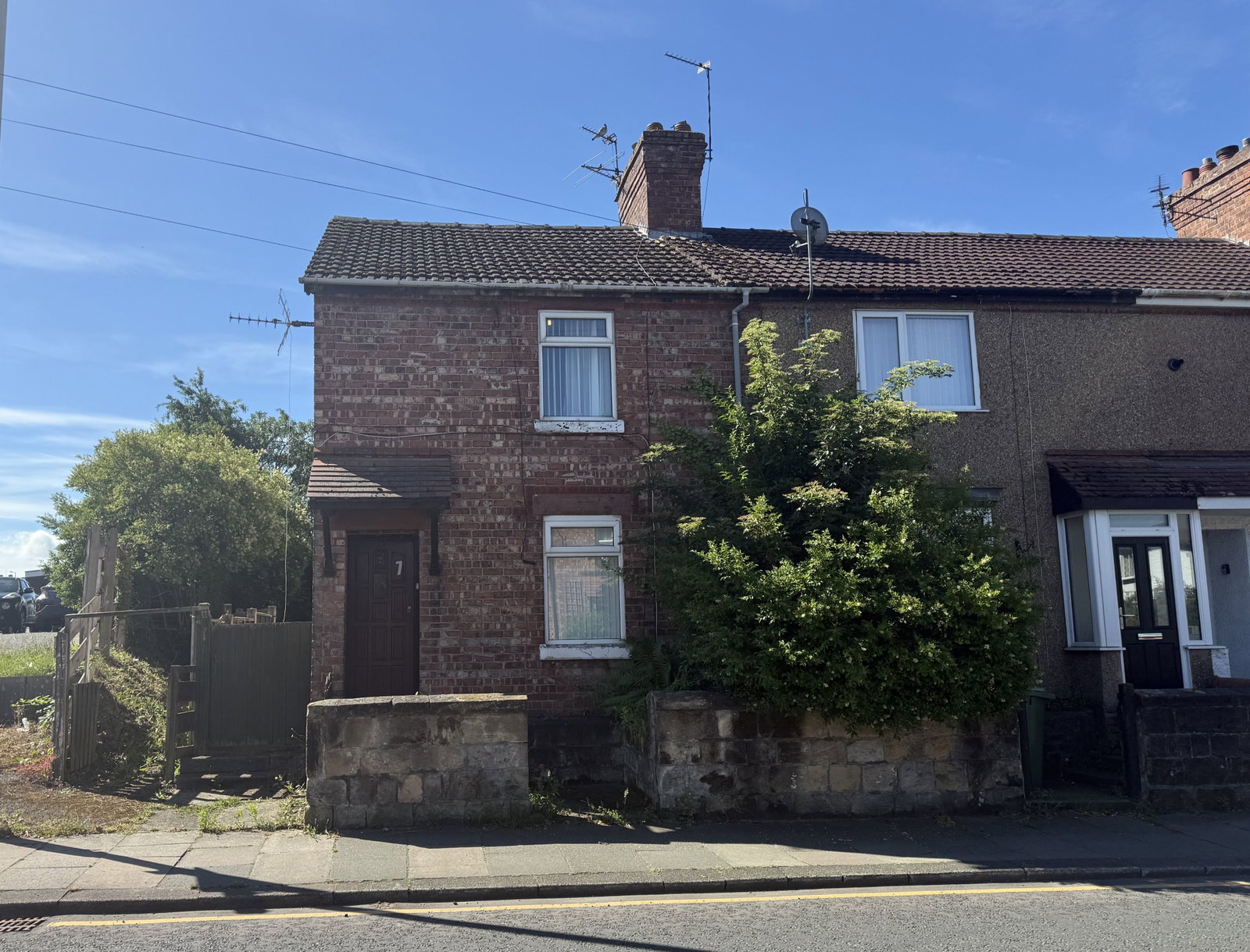 End Of Terrace House in Wirral