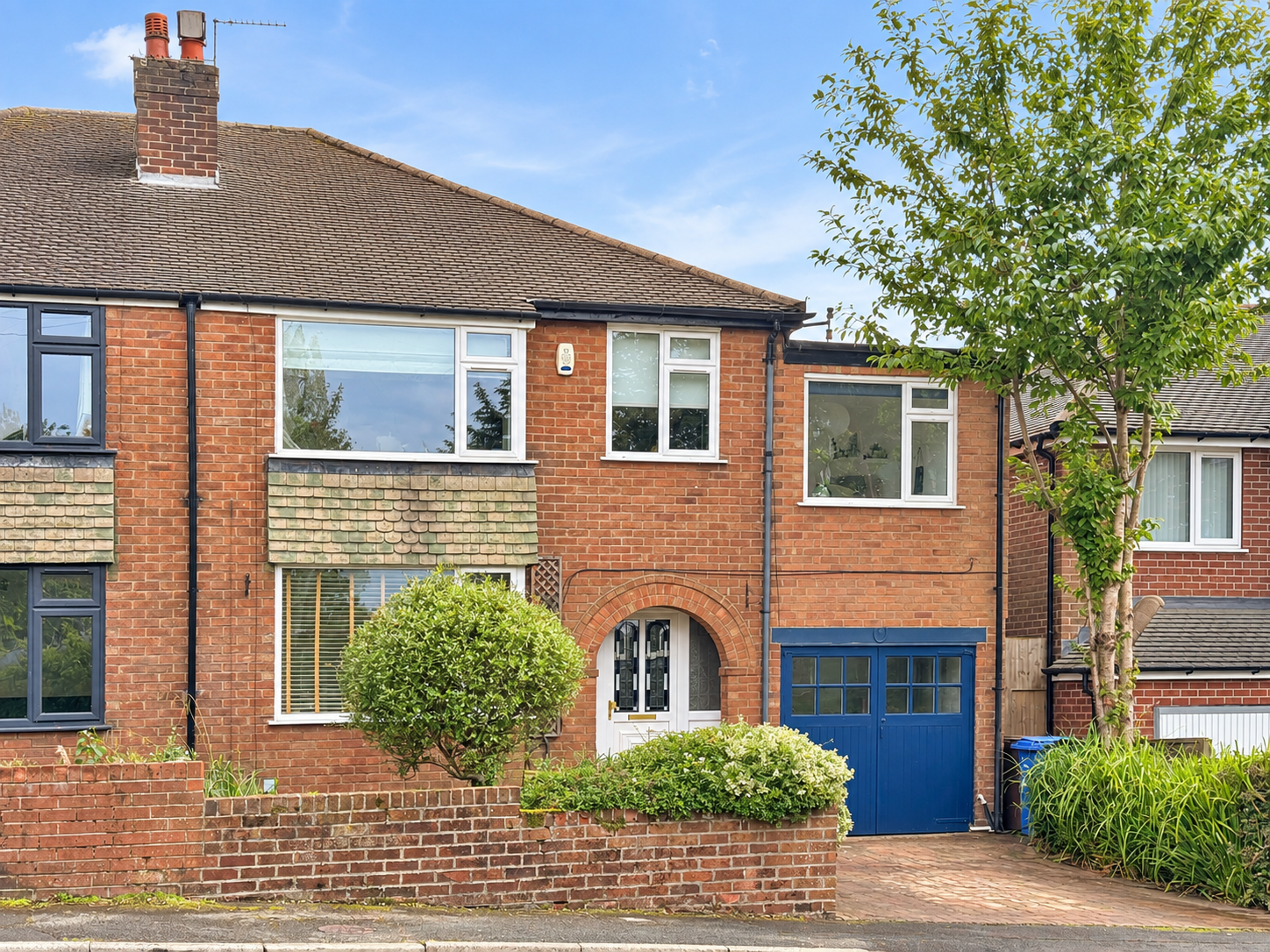 Semi Detached House for sale in Stockport, Links Road, Marple, Stockport SK6, 1279 m²