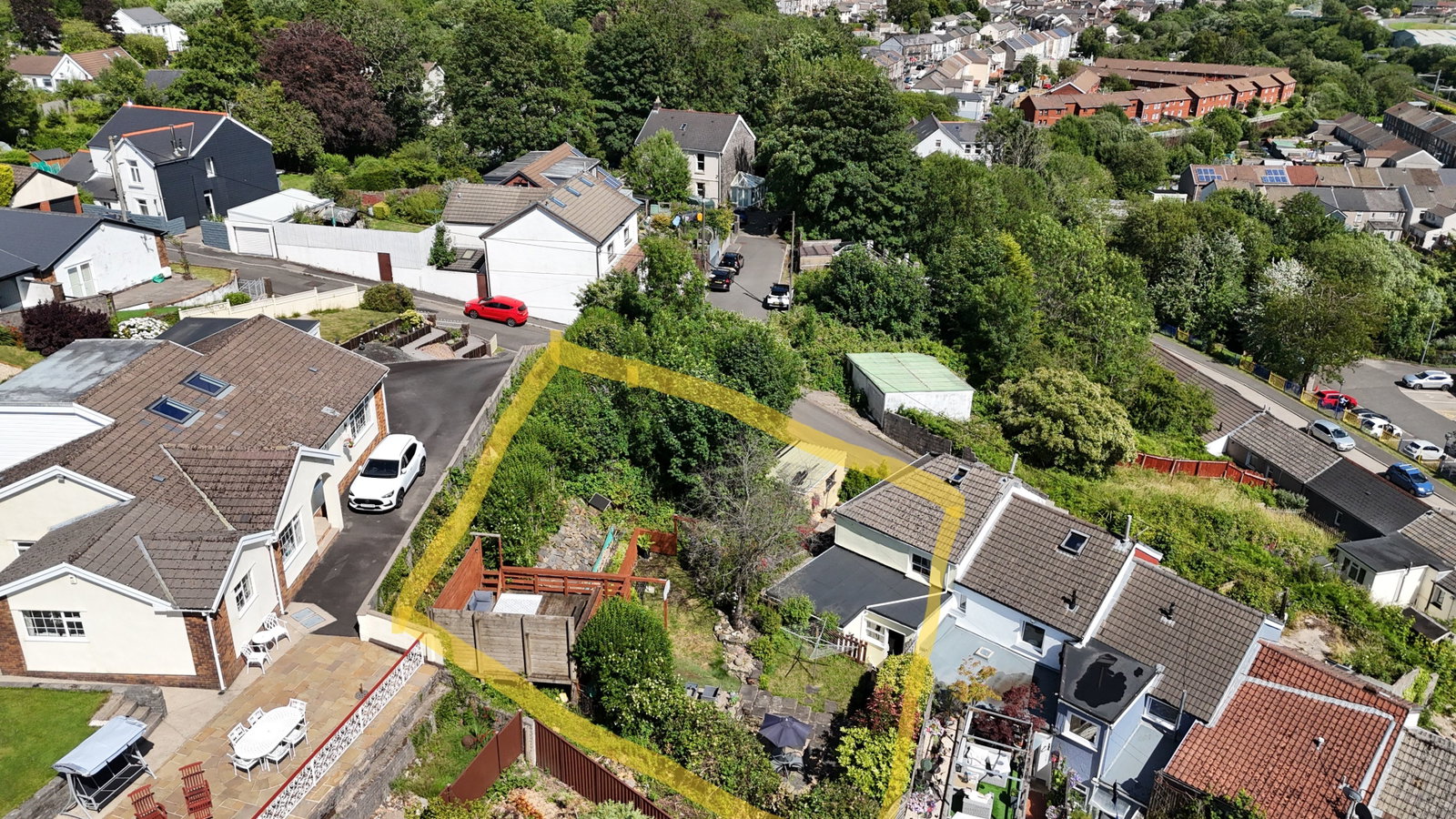 End Of Terrace House in Pentre
