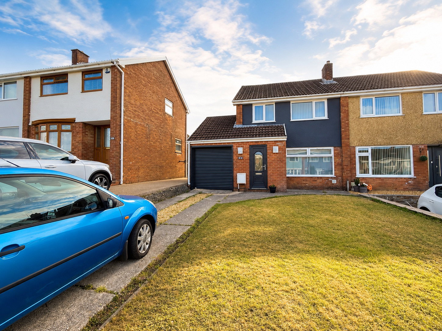 Semi Detached House for sale in Neath, Glannant Rise, Cimla, Neath, West Glamorgan SA11