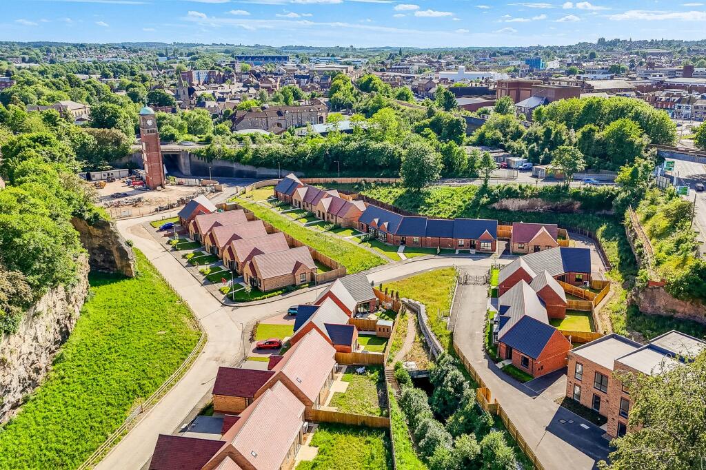 Block Of Flats for sale in Mansfield, Clock Tower Apartments, Rock Valley, Mansfield, Nottinghamshire, NG18 2HT