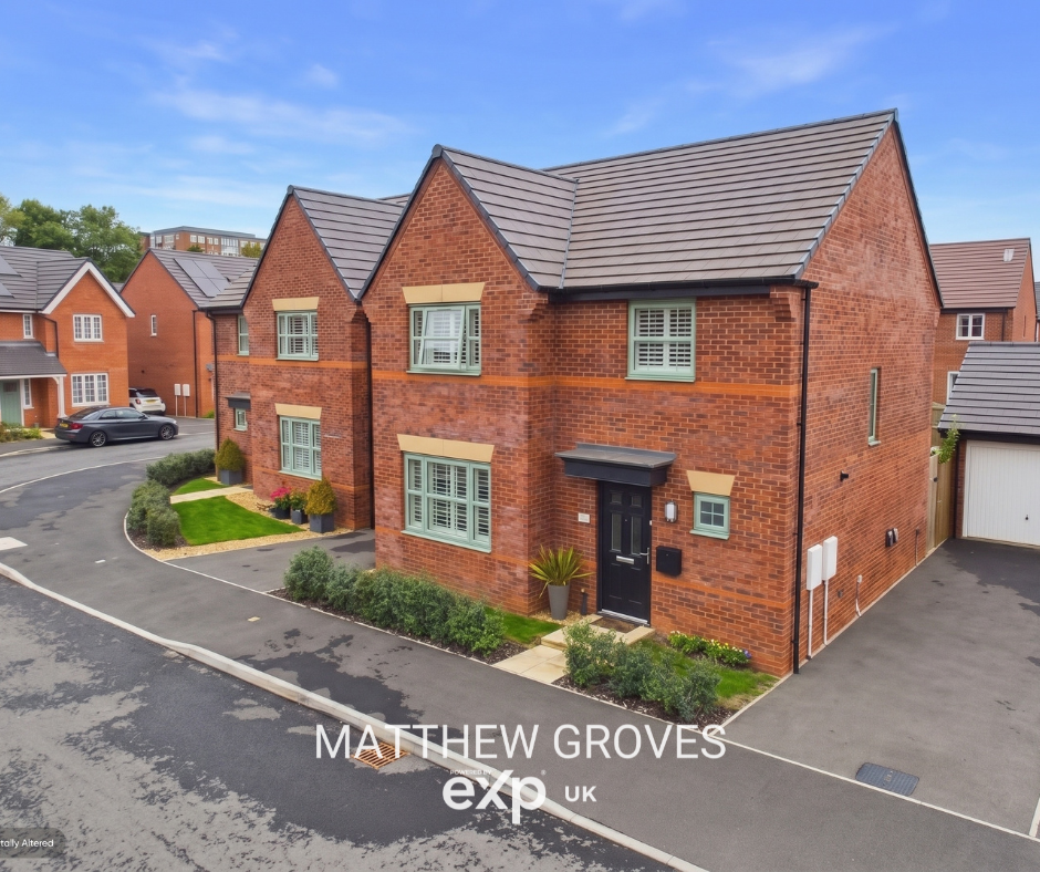 Detached House for sale in Newport, Platinum Way, Newport, Shropshire, TF10 7ZF