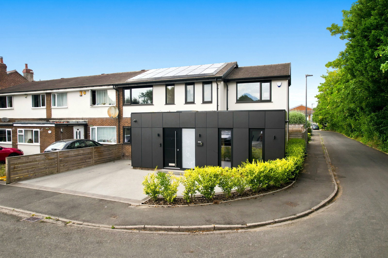 End Of Terrace House in Manchester