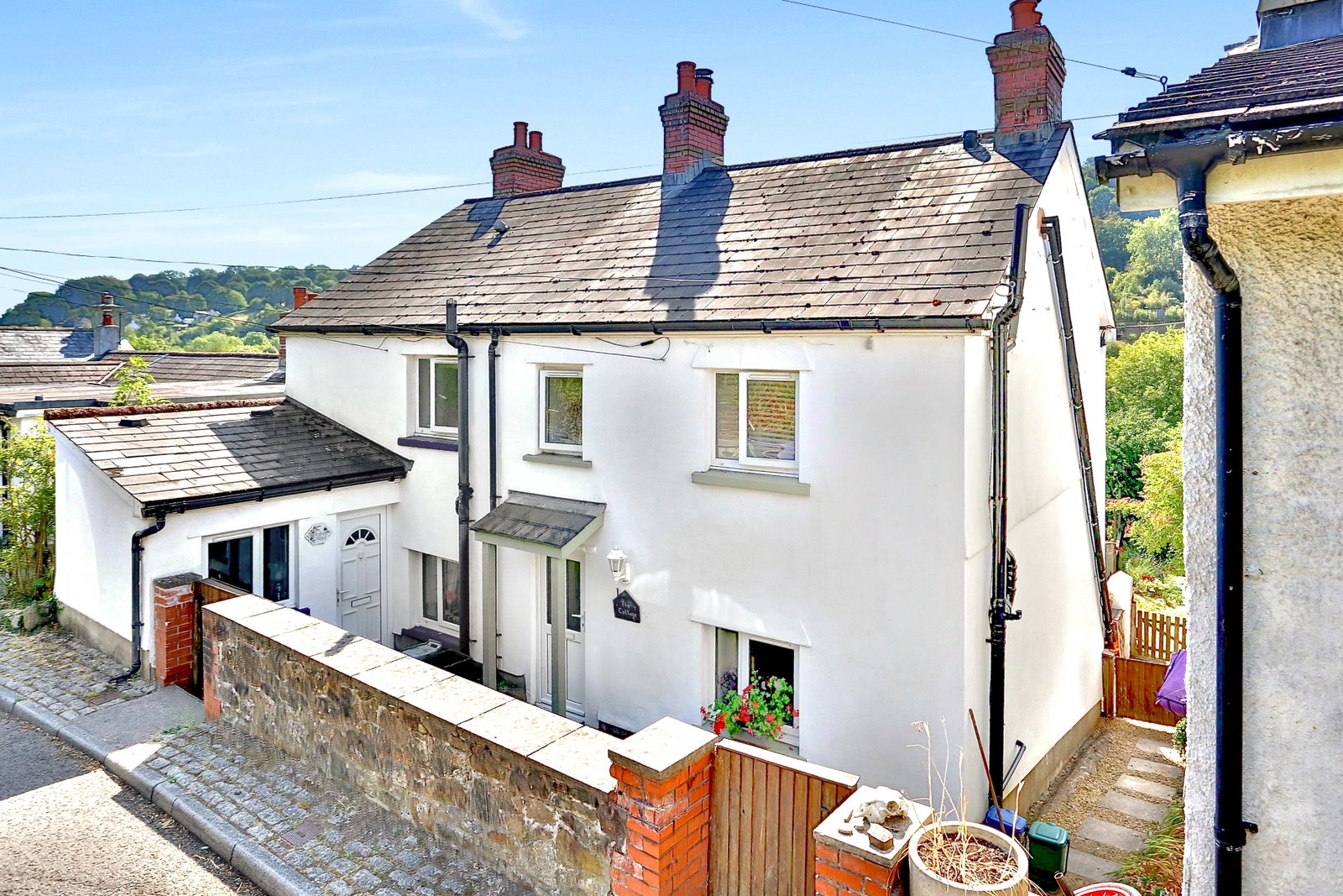 Semi Detached House for sale in Abergavenny, The Cottage, Maes Y Gwartha Road, Gilwern, Abergavenny, Monmouthshire, NP7 0EU