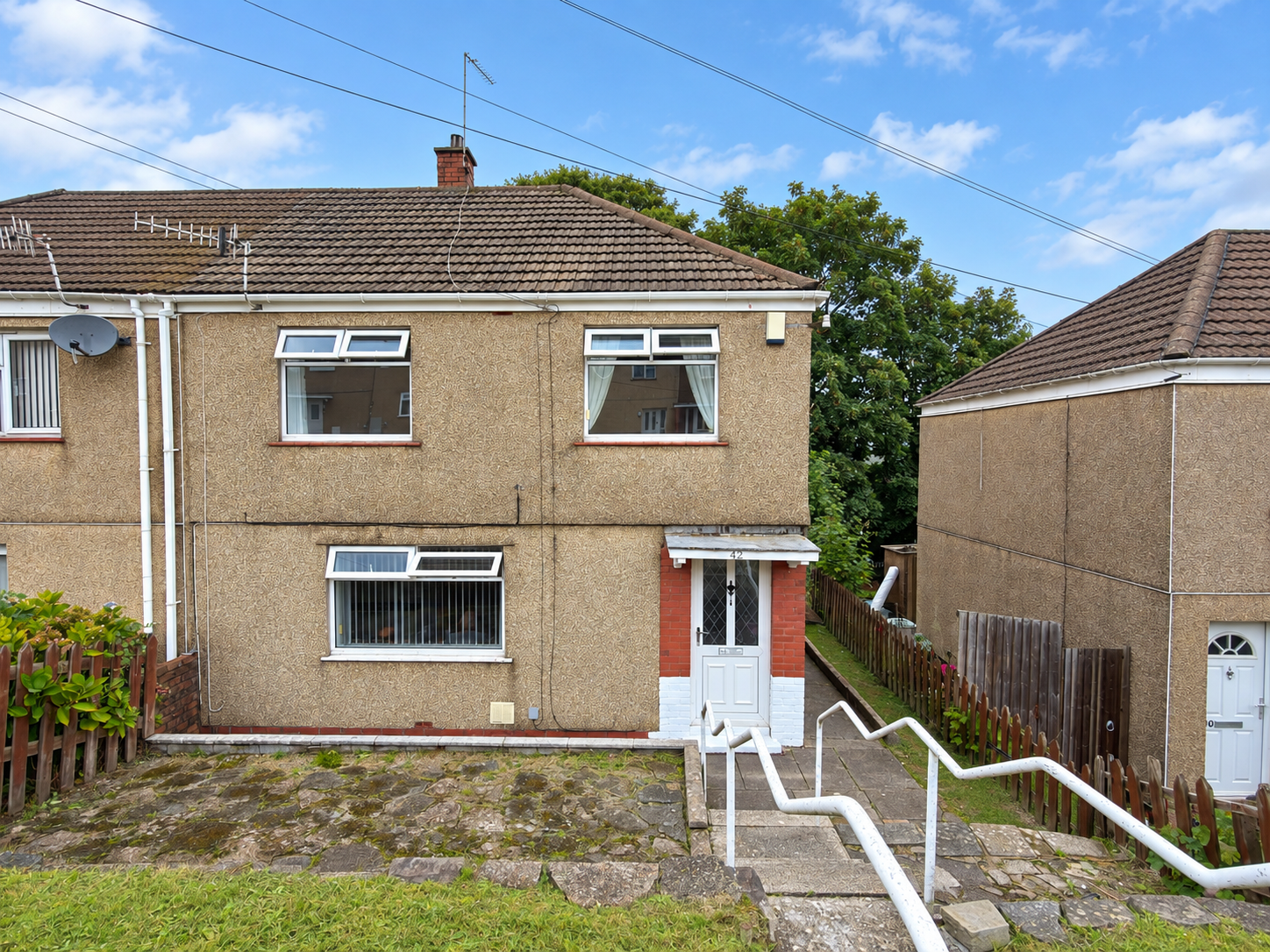 Semi Detached House for sale in Swansea, Colwyn Avenue, Winchwen, Swansea
