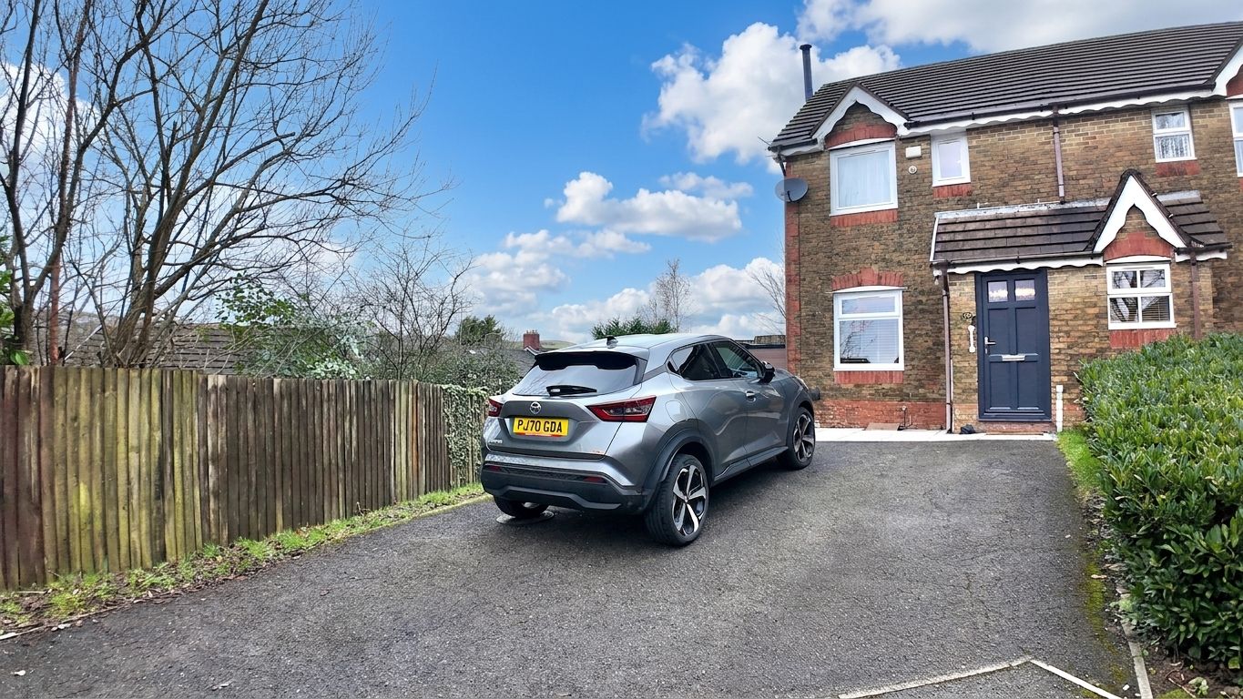 Semi Detached House for sale in Tredegar, Elmwood Grove, Georgetown, NP22, 710 m²