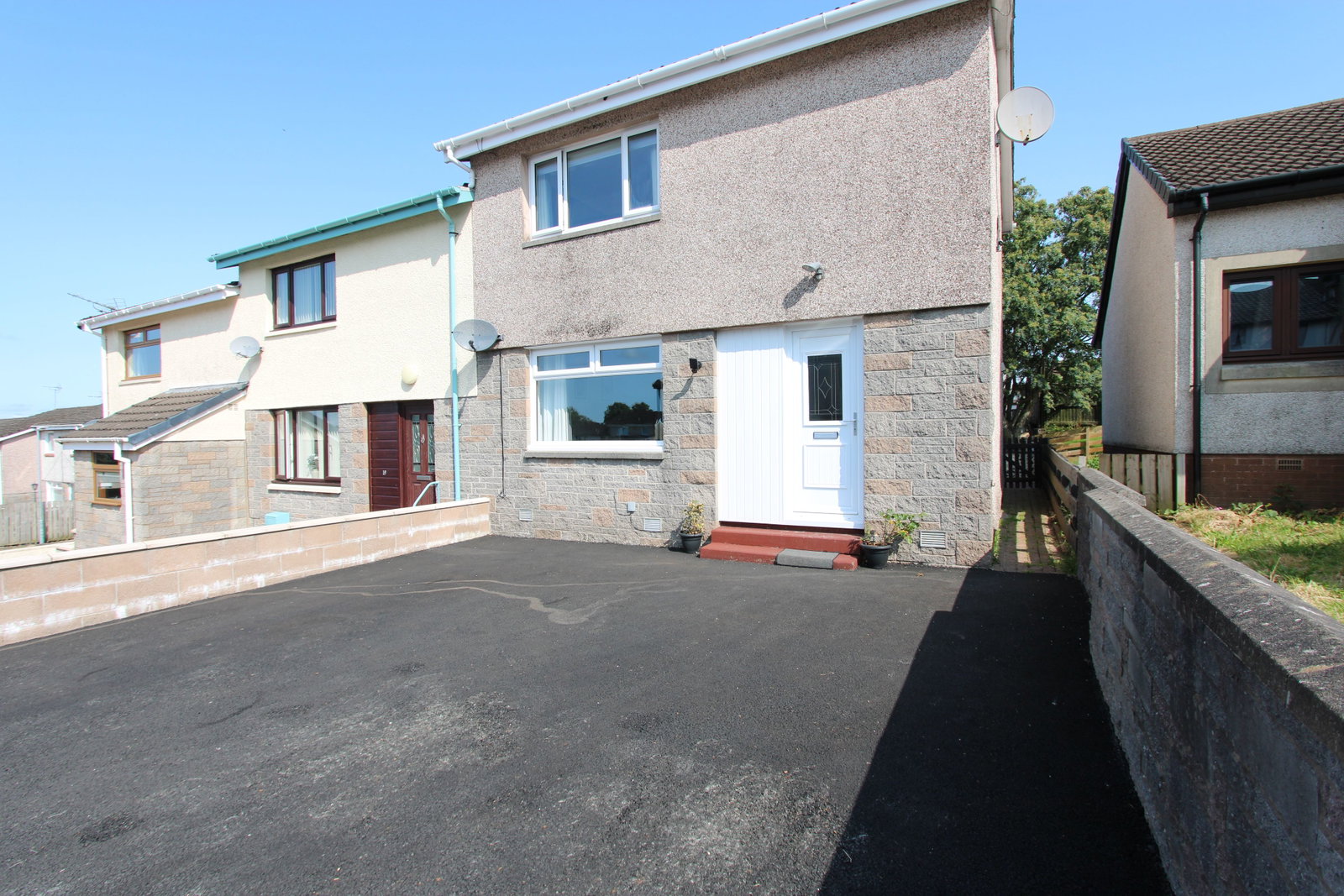 End Of Terrace House in Lockerbie