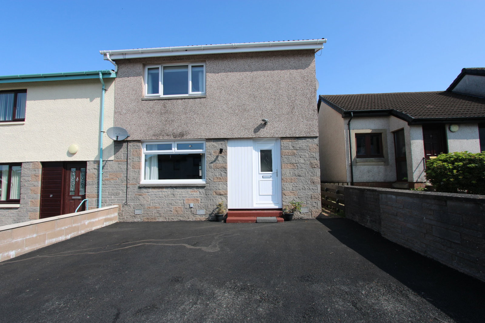 End Of Terrace House in Lockerbie