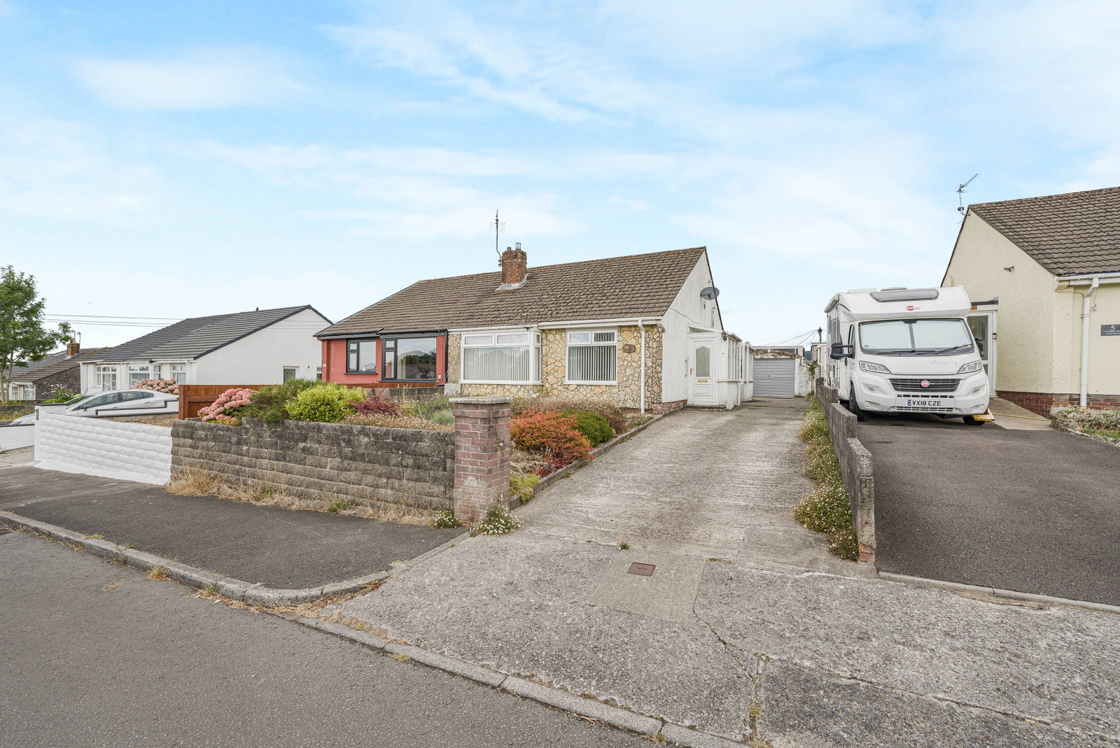 Semi Detached Bungalow in Bridgend
