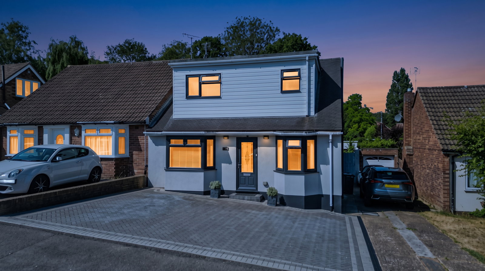 Semi Detached House for sale in Rochester, Chilton Drive, Higham, Rochester, ME3 7BW, 1518 m²