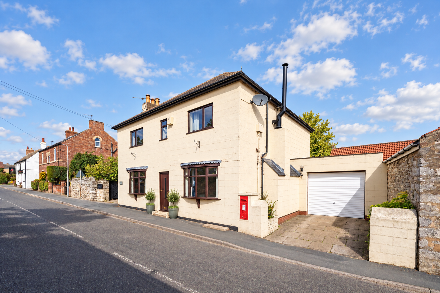Detached House for sale in Tadcaster, Old Post Office, Barkston Ash, Tadcaster, LS24