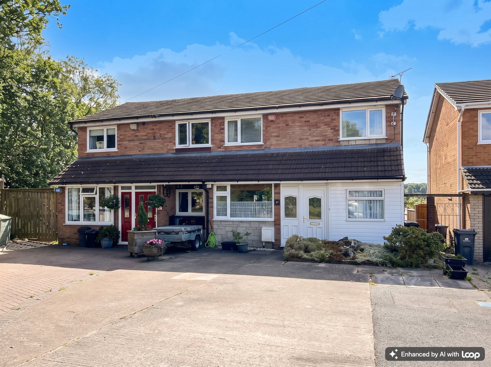 Semi Detached House for sale in Birmingham, Corinne Close, Rednal, Birmingham, B45 8EJ