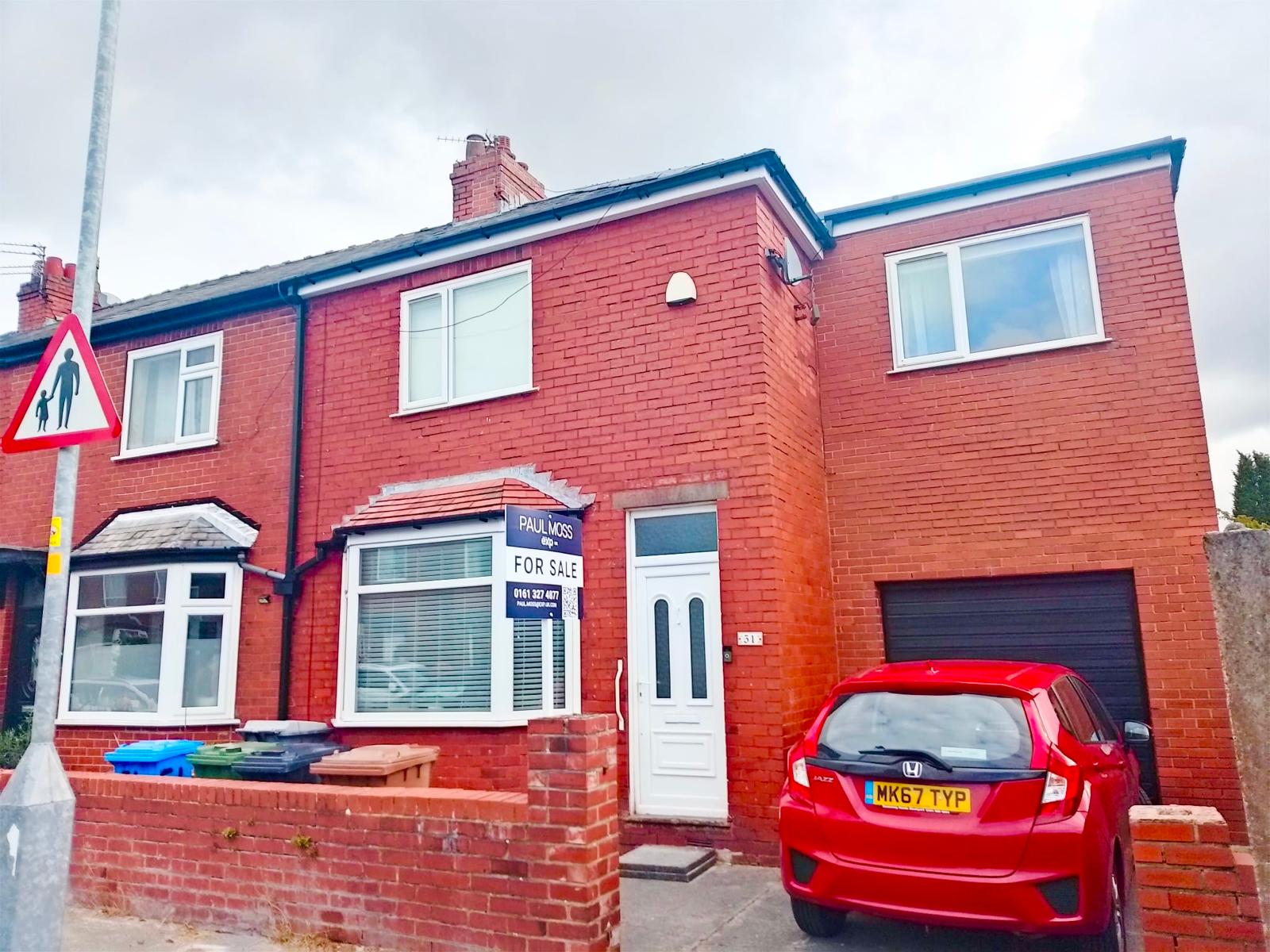 End Of Terrace House in Manchester