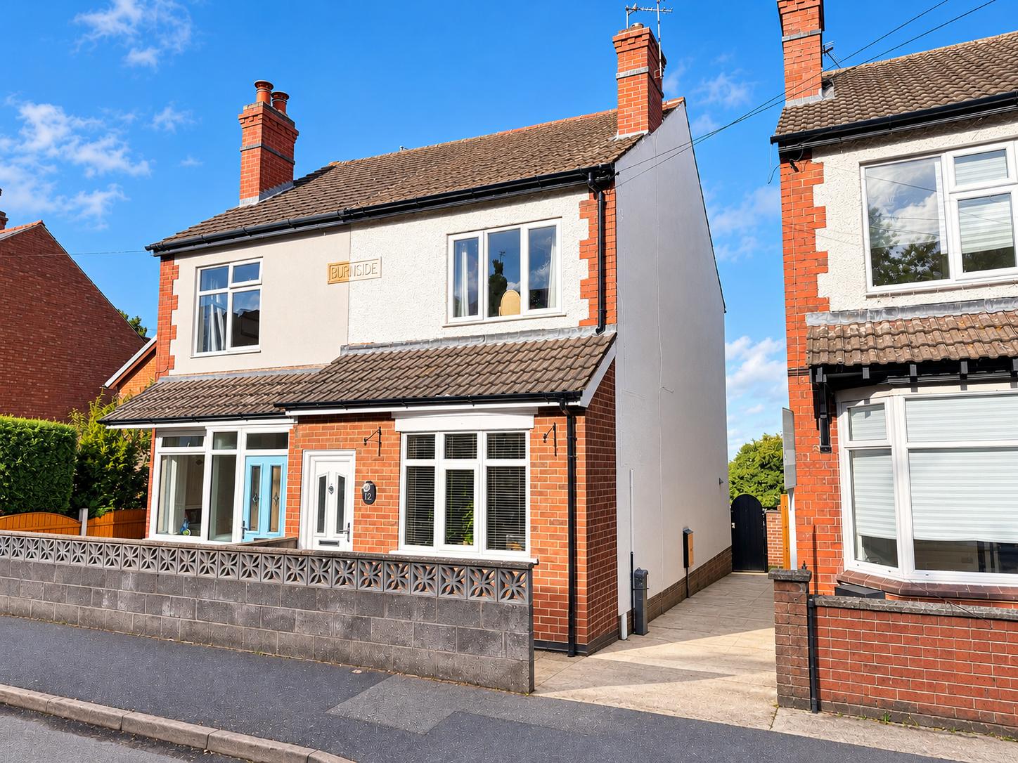 Semi Detached House for sale in Loughborough, Kings Road, Shepshed, Loughborough, LE12 9HT