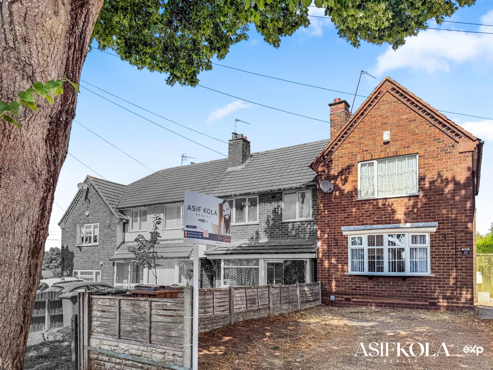 End Of Terrace House in Birmingham