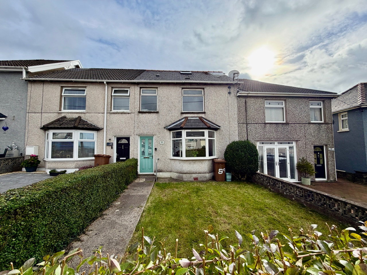 Terraced House for sale in Blackwood, Markham Crescent, Oakdale, NP12, 1044 m²