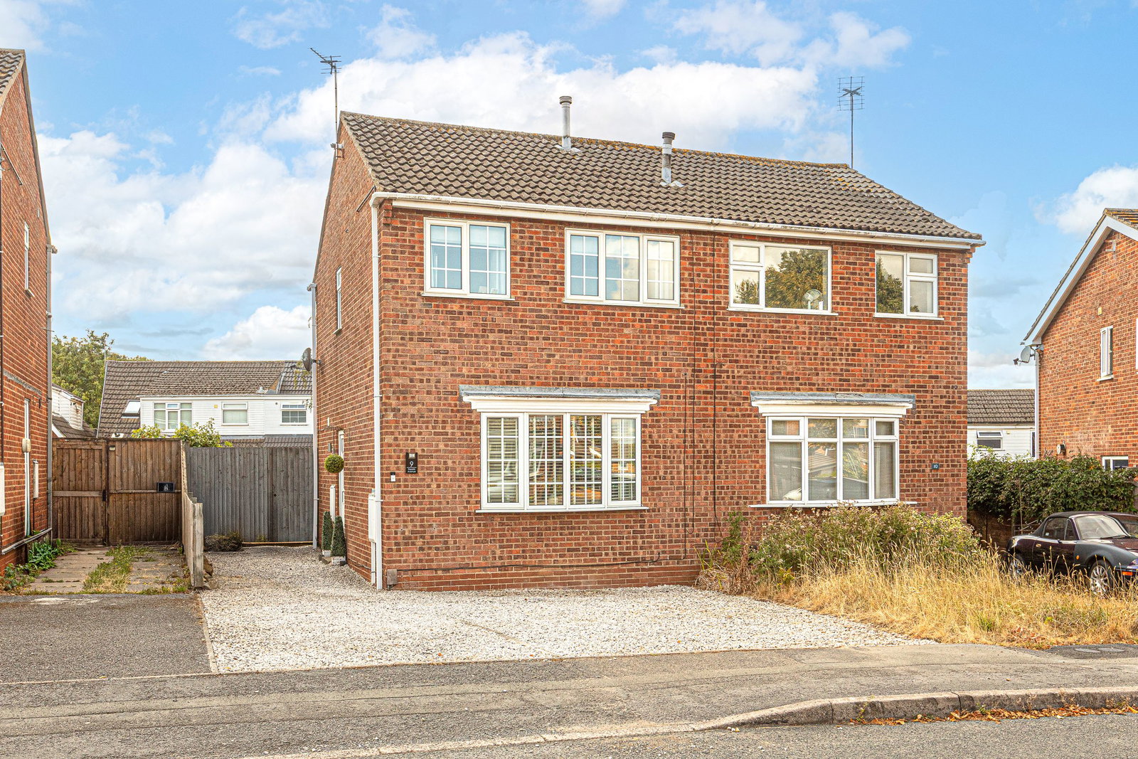 Semi Detached House for sale in Loughborough, Penrith Avenue, Shepshed, Loughborough, LE12 9NB