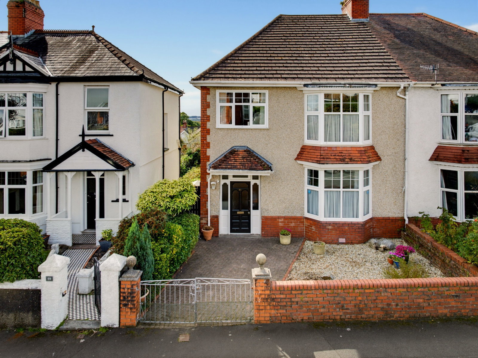Semi Detached House for sale in Swansea, Queens Road, Sketty, Swansea, SA2 0SB
