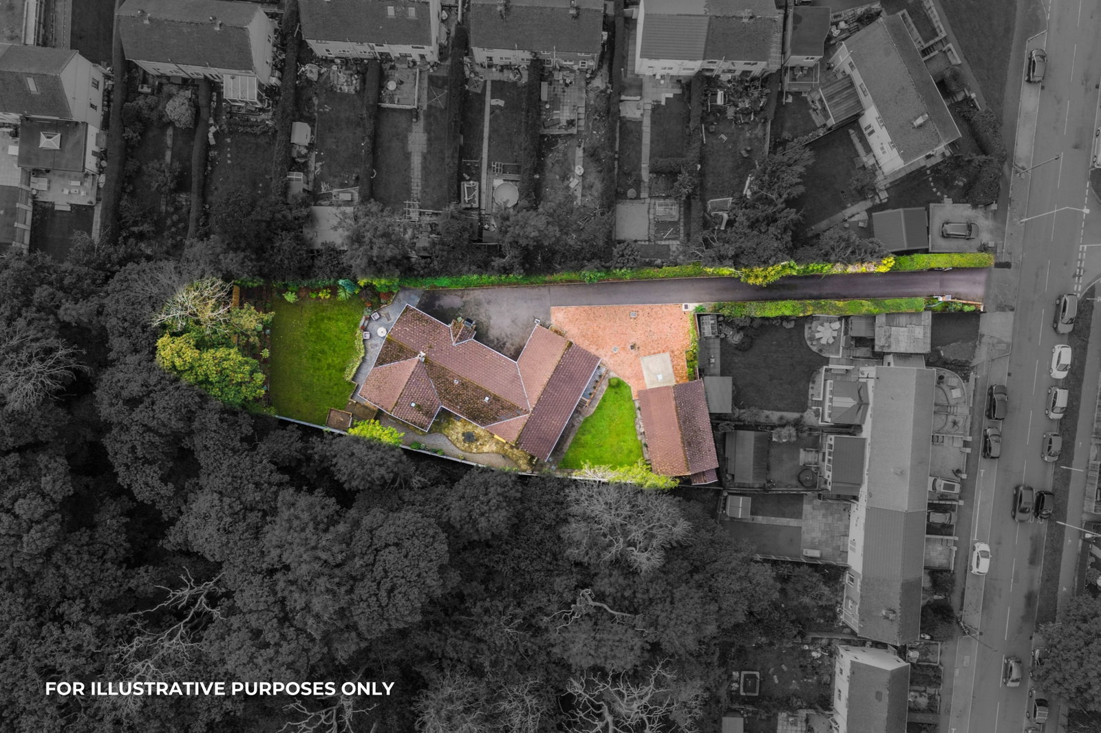 Detached House for sale in Swansea, The Dell, Fairwood Road, West Cross, Swansea, SA3 5JP, 2343 m²