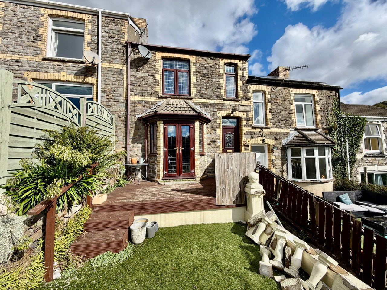 Terraced House for sale in Abertillery, Pantddu Road, Aberbeeg, Abertillery, NP13 2BX