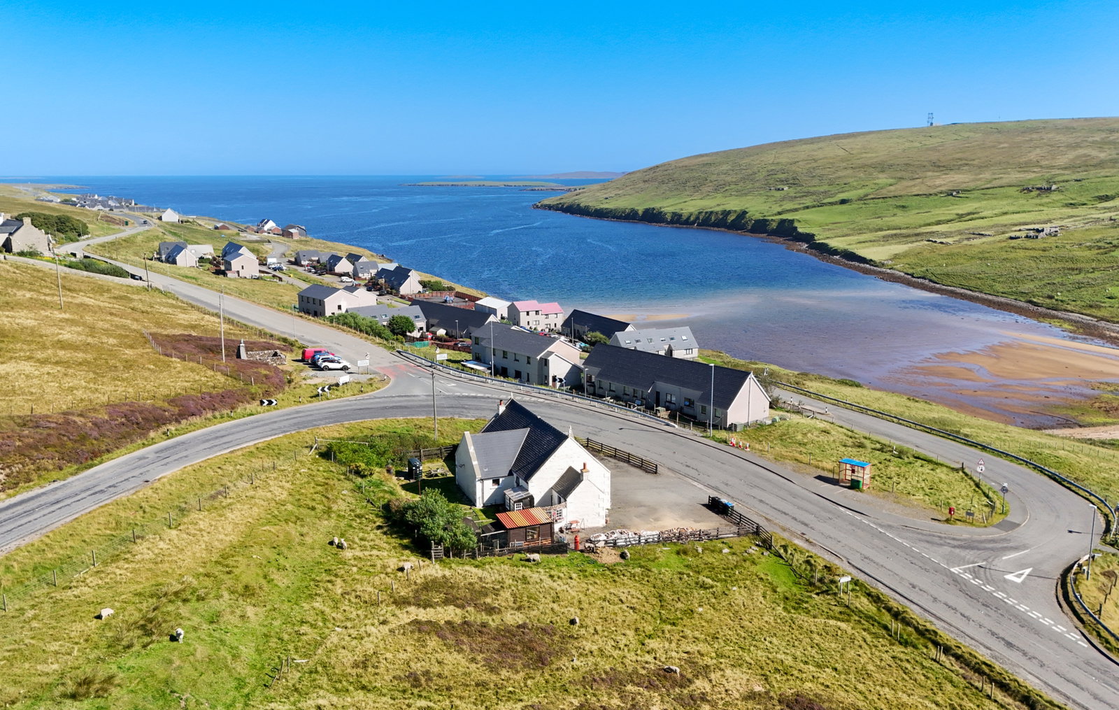 Detached House for sale in Shetland, Old Firth Kirk, Toft, Mossbank, Shetland, ZE2 9QT