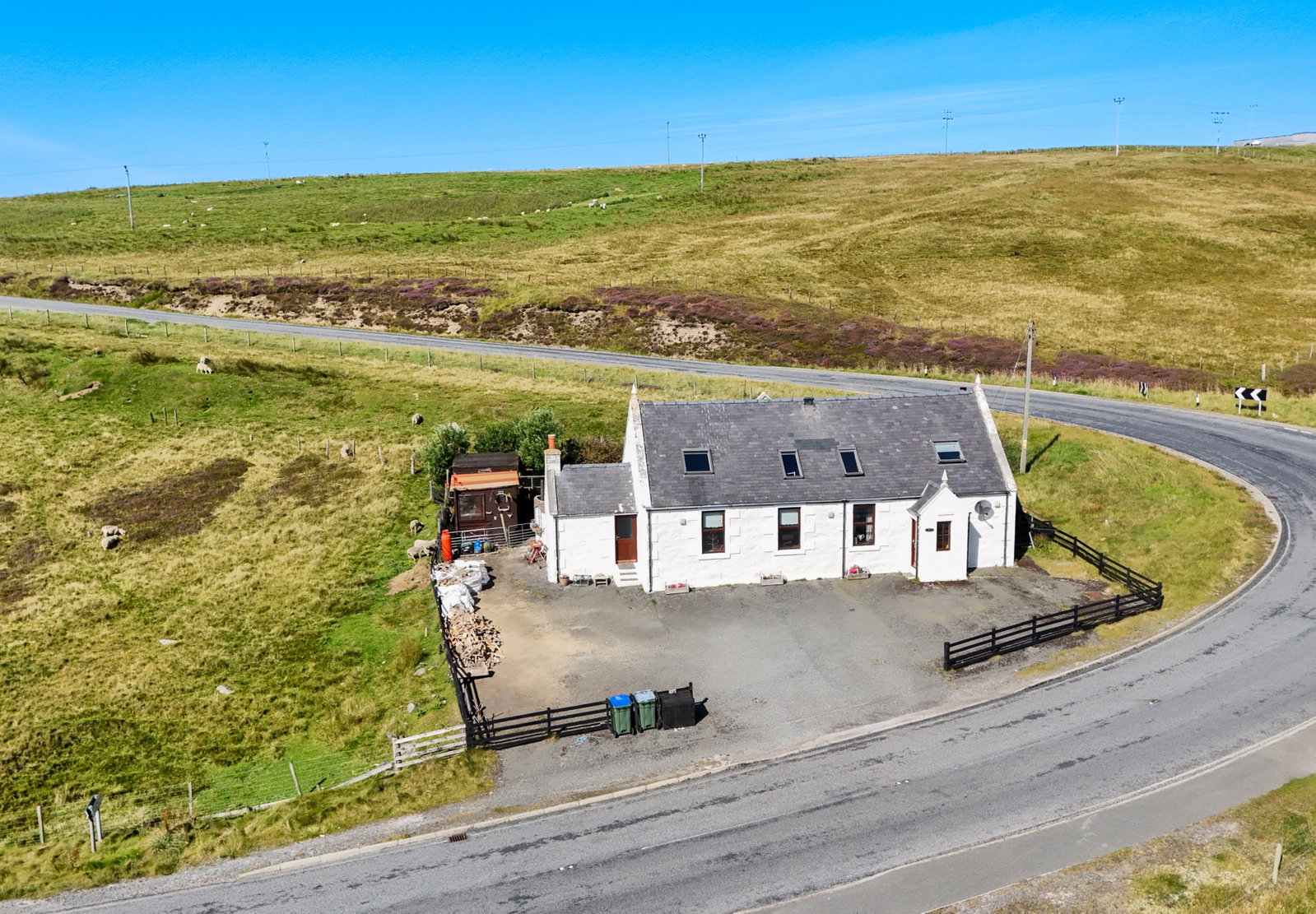 Detached House for sale in Shetland, Old Firth Kirk, Toft, Mossbank, Shetland, ZE2 9QT