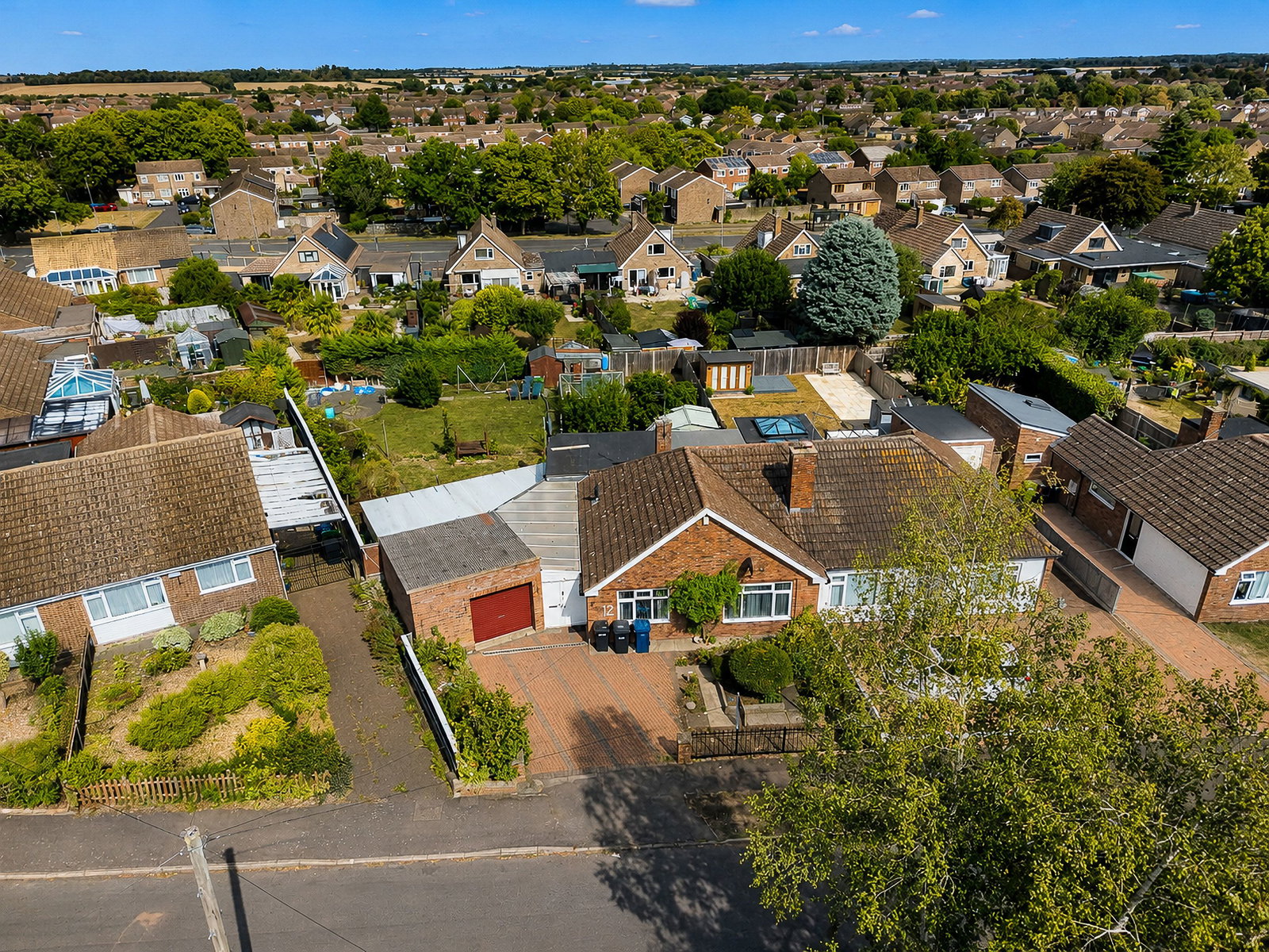 Semi Detached Bungalow for sale in St. Ives, Silver Birch Avenue, St. Ives, PE27 6TJ