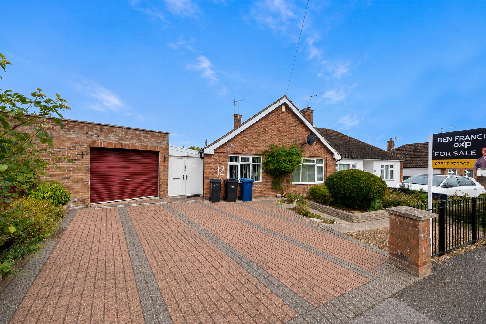 Semi Detached Bungalow for sale in St. Ives, Silver Birch Avenue, St. Ives, PE27 6TJ