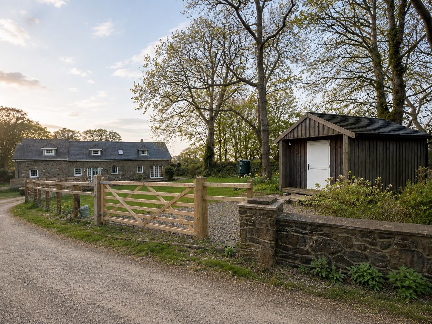 Semi Detached House in Plwmp