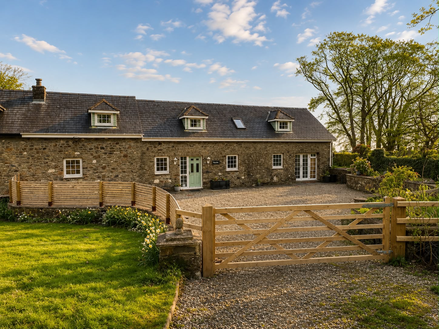 Semi Detached House in Plwmp