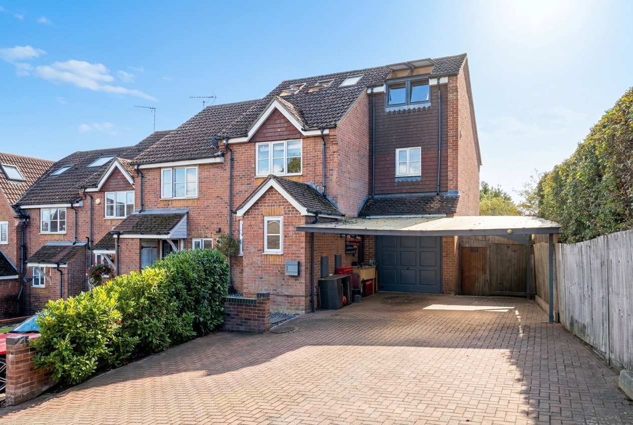 End Of Terrace House for sale in Rickmansworth, Neild Way, Rickmansworth, WD3 8RW, 1693 m²