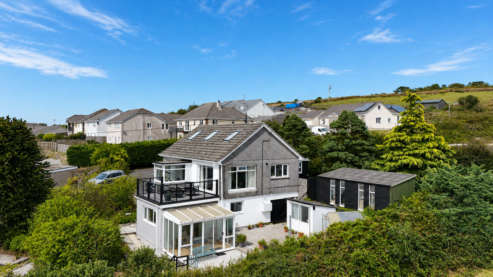 Detached House for sale in St. Austell, Chegwyns Hill, Foxhole, St. Austell, PL26 7UY