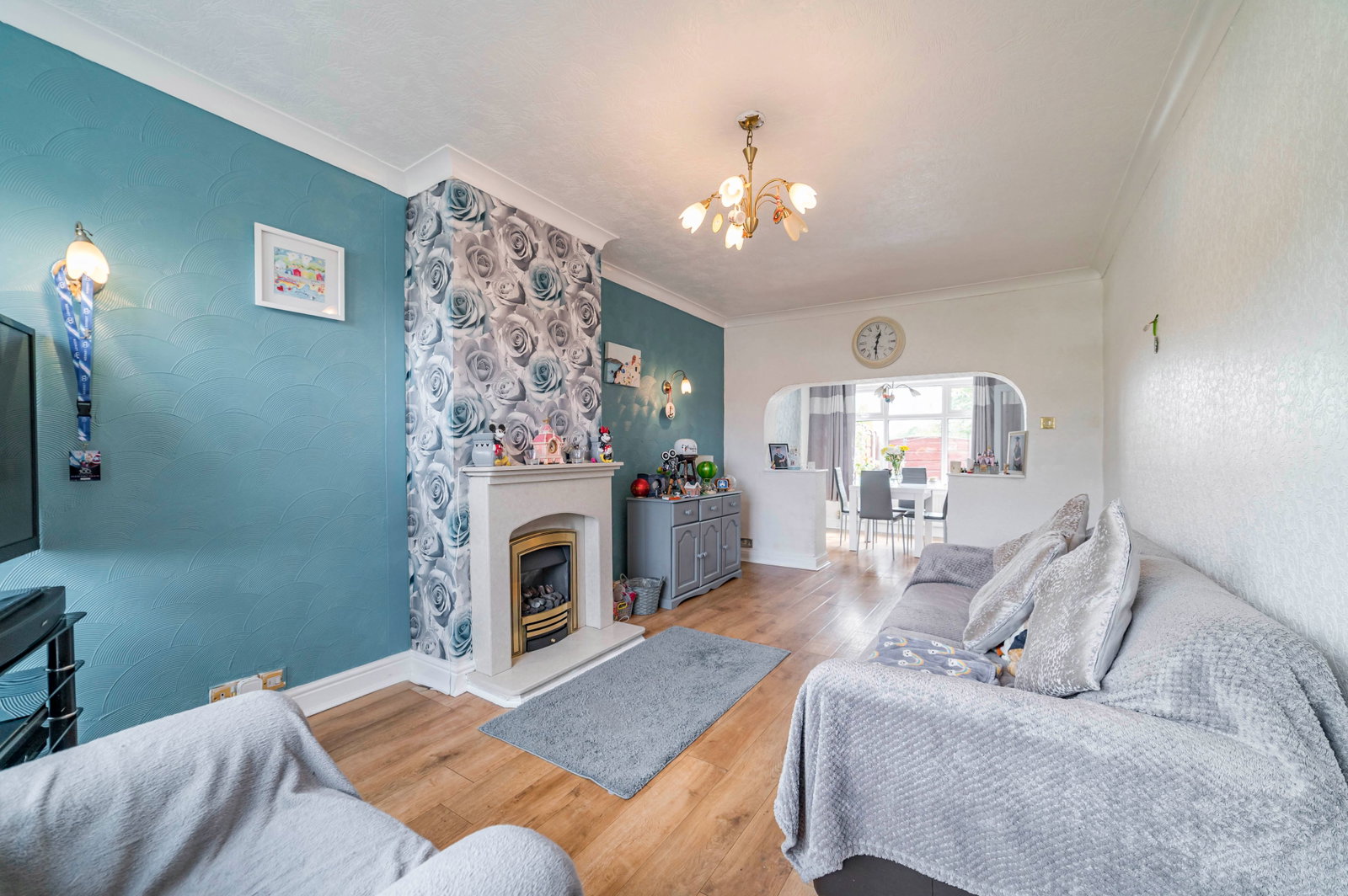 Semi Detached House for sale in Stockport, Dalkeith Road, South Reddish, Stockport, SK5, 743 m²