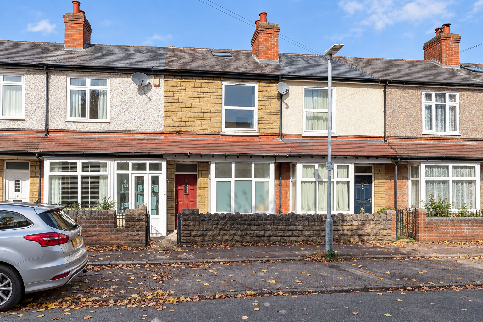 Terraced House for sale in Nottingham, Manvers Road, West Bridgford, Nottingham, NG2 6DJ, 1077 m²