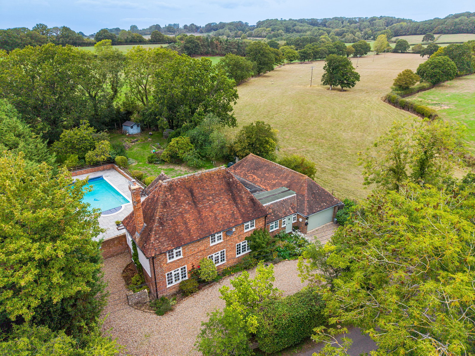 Detached House for sale in Maidstone, Headcorn Road, Maidstone, ME17 2AT